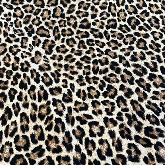 AUDREY 3+1 Dress Womens Sz Medium Brown Animal Print Slip dress - Picture 3 of 12